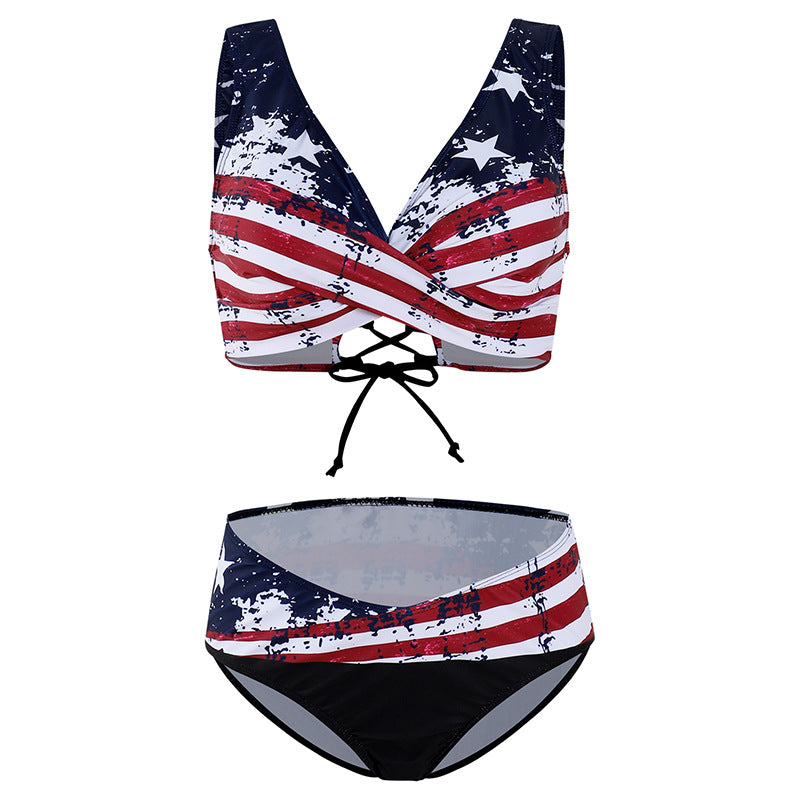 Bikinis Sportifs pour Femmes avec Design Torsadé à la Mode Echo Archiv