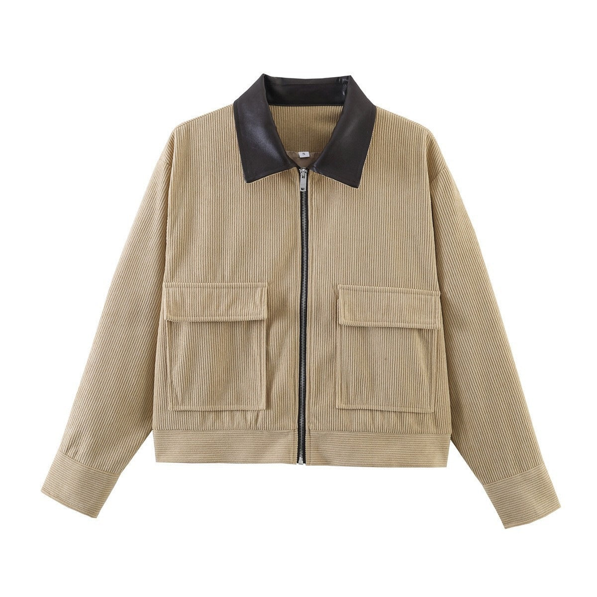 Veste Femme Tendance avec deux poches plaquées
