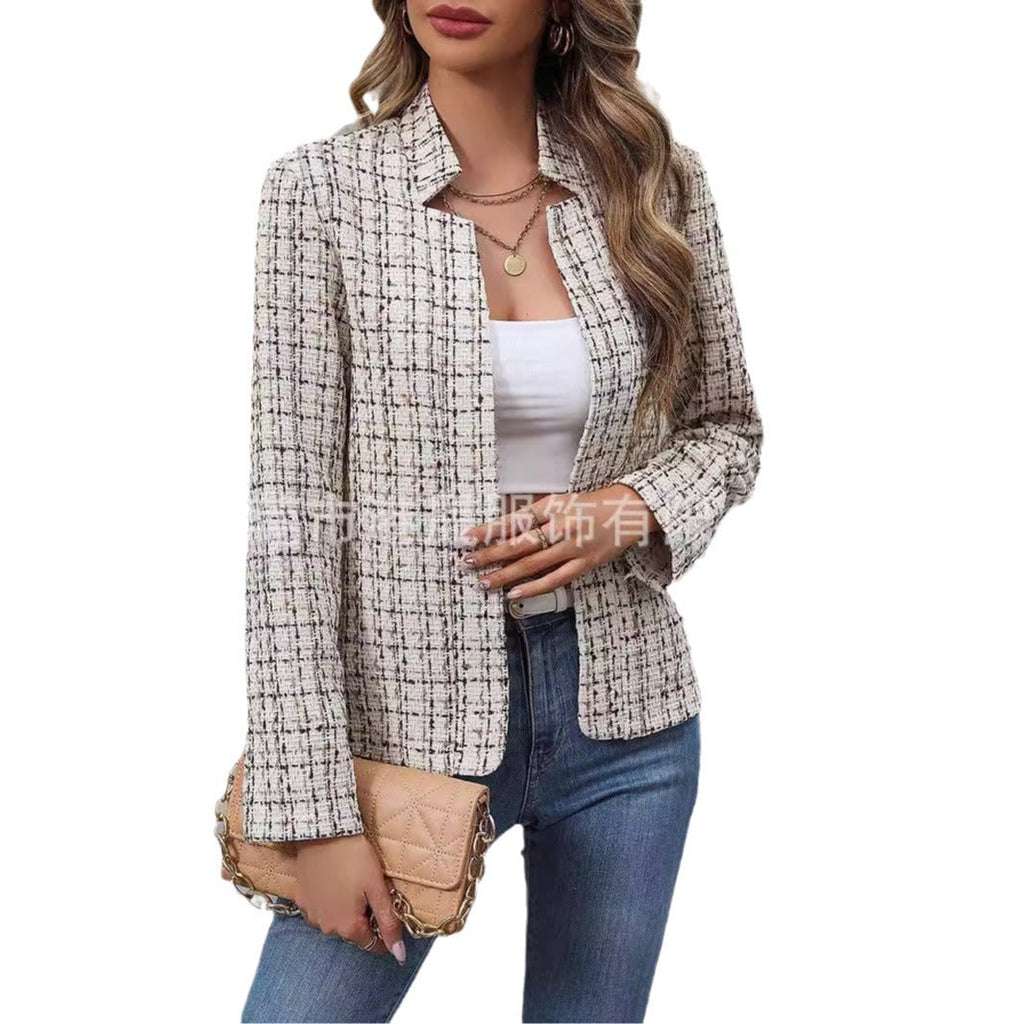 Veste en Tweed Femme Tendance