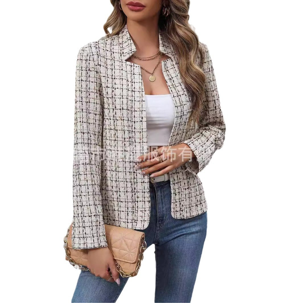 Veste en Tweed Femme Tendance