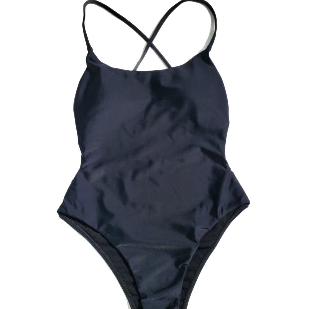 Maillot de bain femme à haute coupe avec décolleté R&B