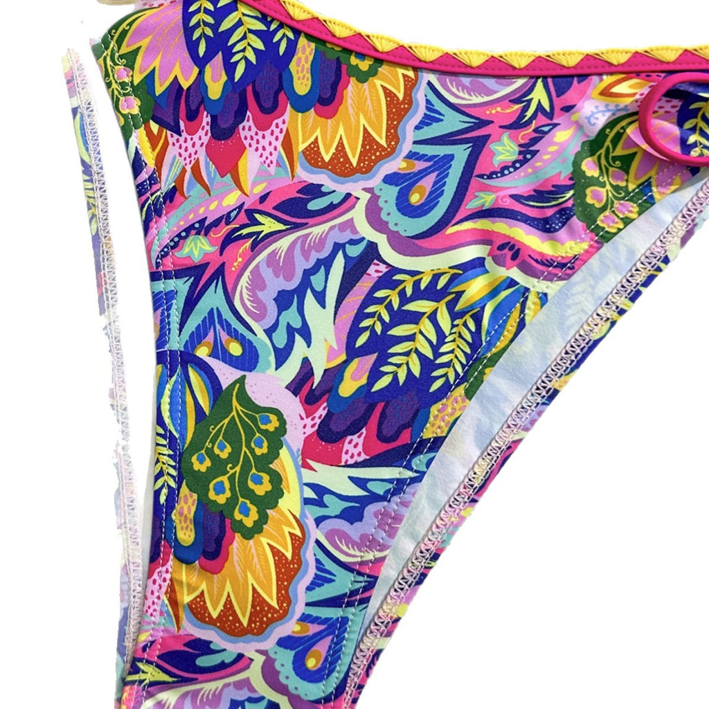Bikini triangle pour femmes avec design floral et bretelles réglables Echo Archiv