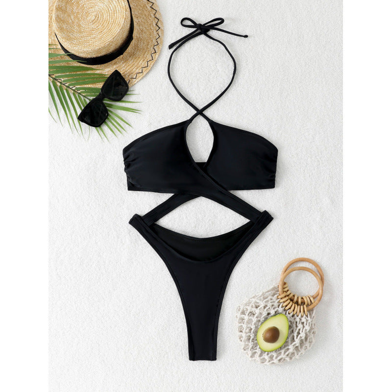 Bikini Triangle Brillant pour Femmes avec Design Enveloppant Raffiné Echo Archiv