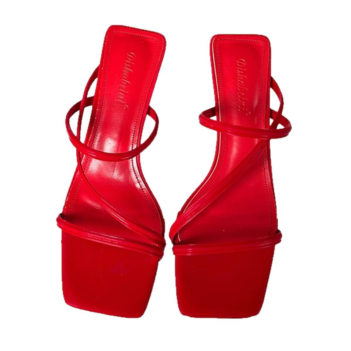 Sandales élégantes à talons aiguilles pour femmes avec des brides ornées R&B