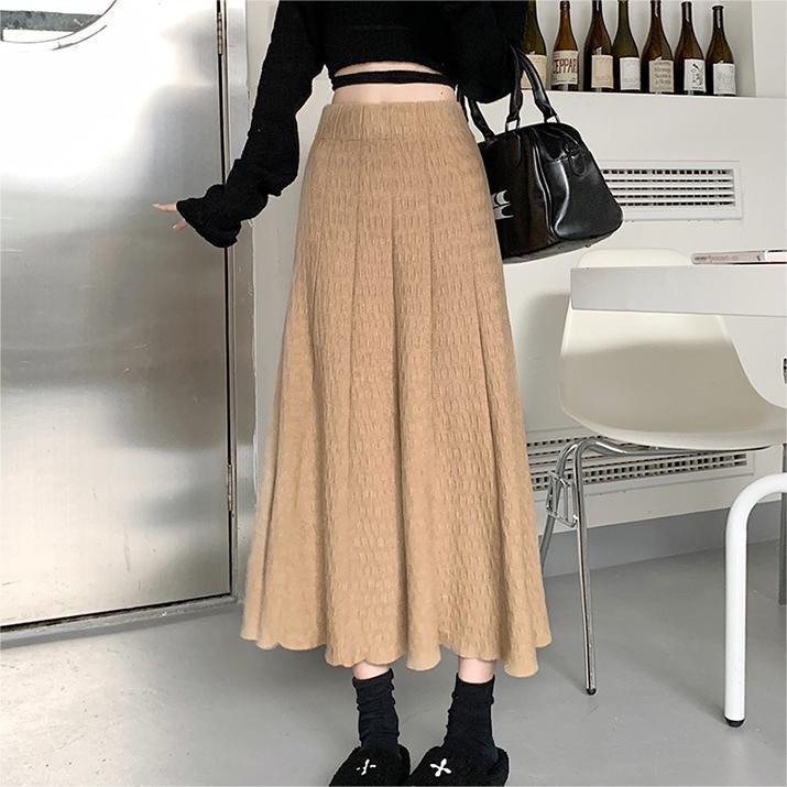 Jupe longue pour femmes avec design structuré Echo Archiv
