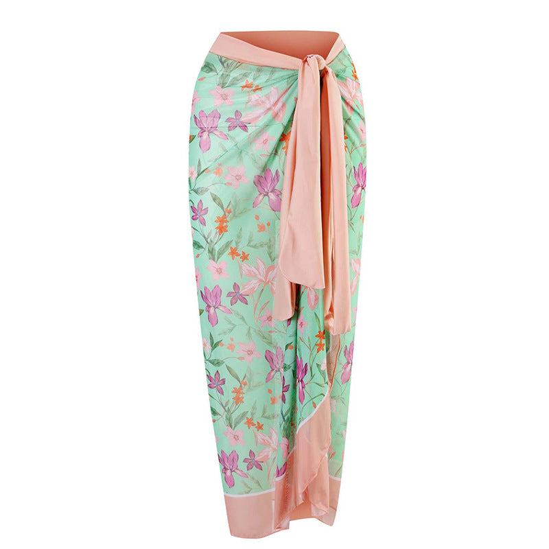 Ensemble de bikini taille haute pour femmes avec design floral et coupe confortable Echo Archiv