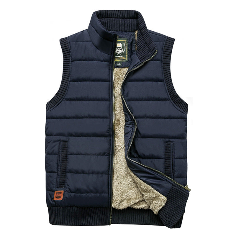 Gilet matelassé isolant thermique pour hommes