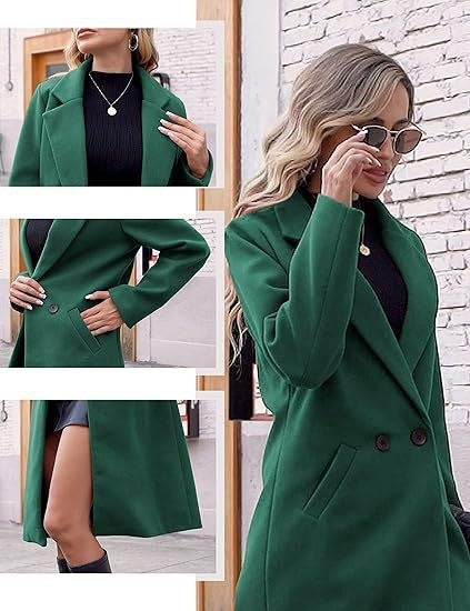 Manteau en Laine Élégant pour Femmes