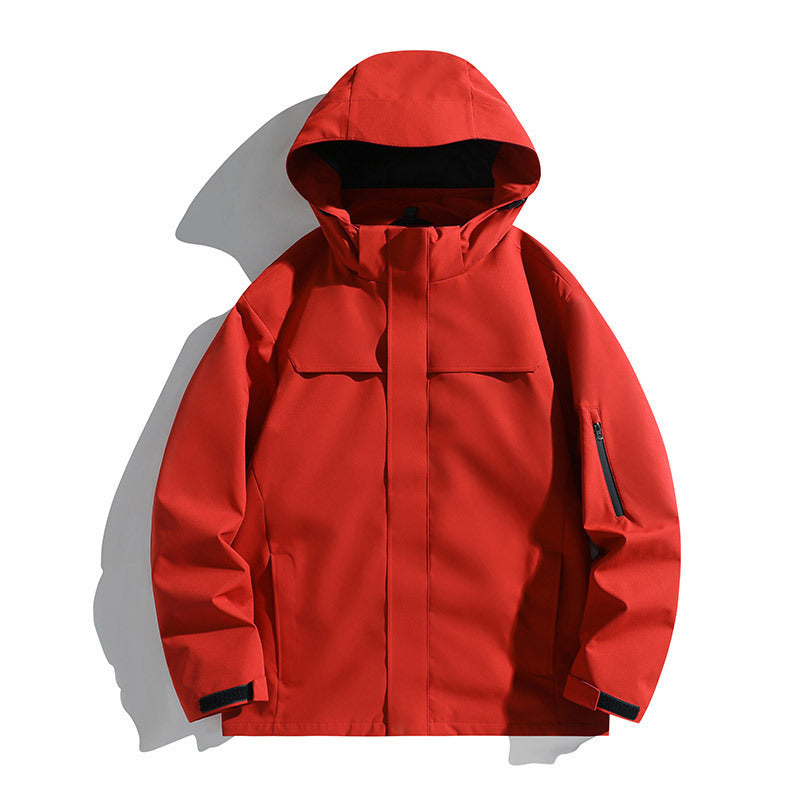 Veste fonctionnelle imperméable pour hommes