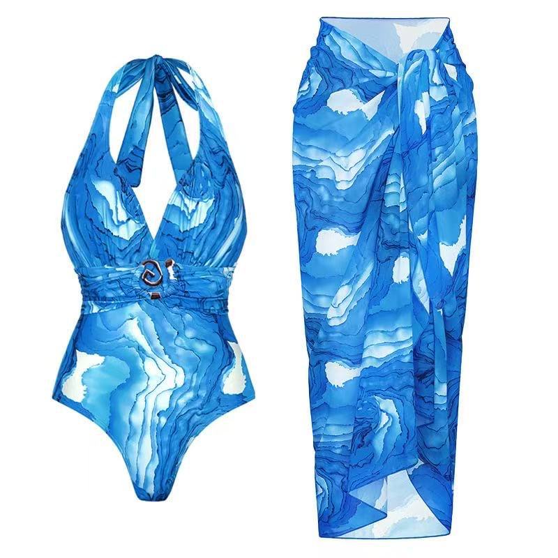 Maillot de bain élégant pour femmes avec jupe asymétrique Echo Archiv