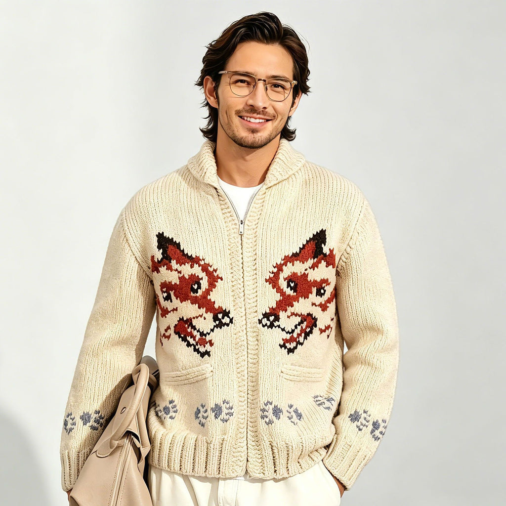 Veste en tricot pour hommes Echo Archiv