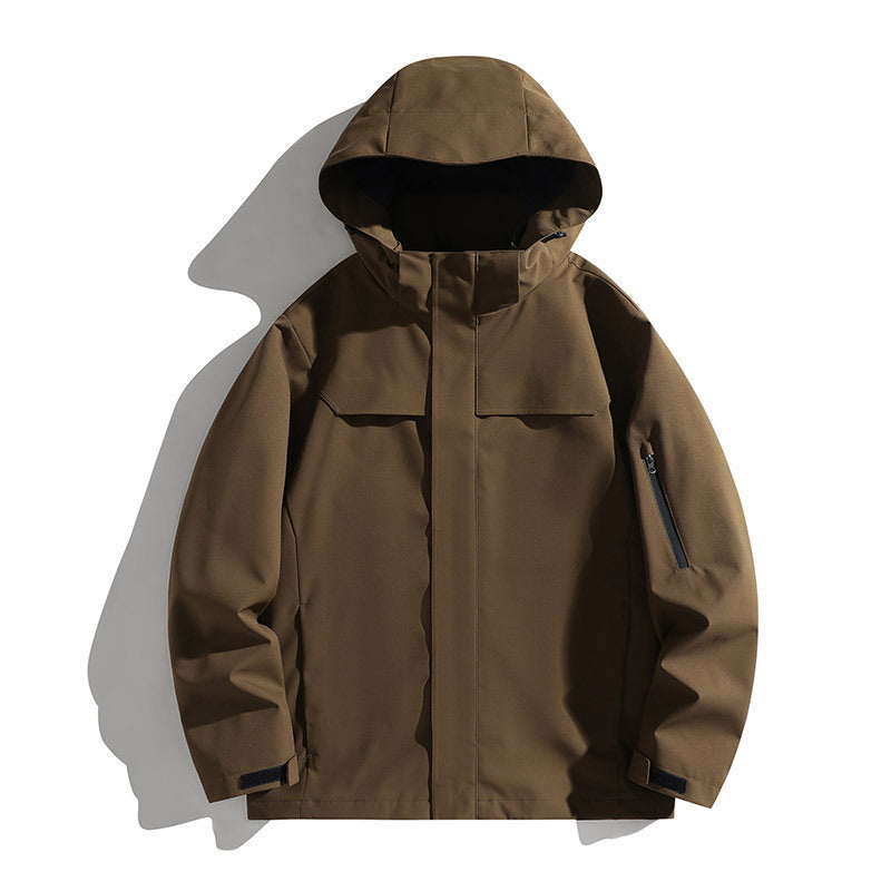 Veste fonctionnelle imperméable pour hommes