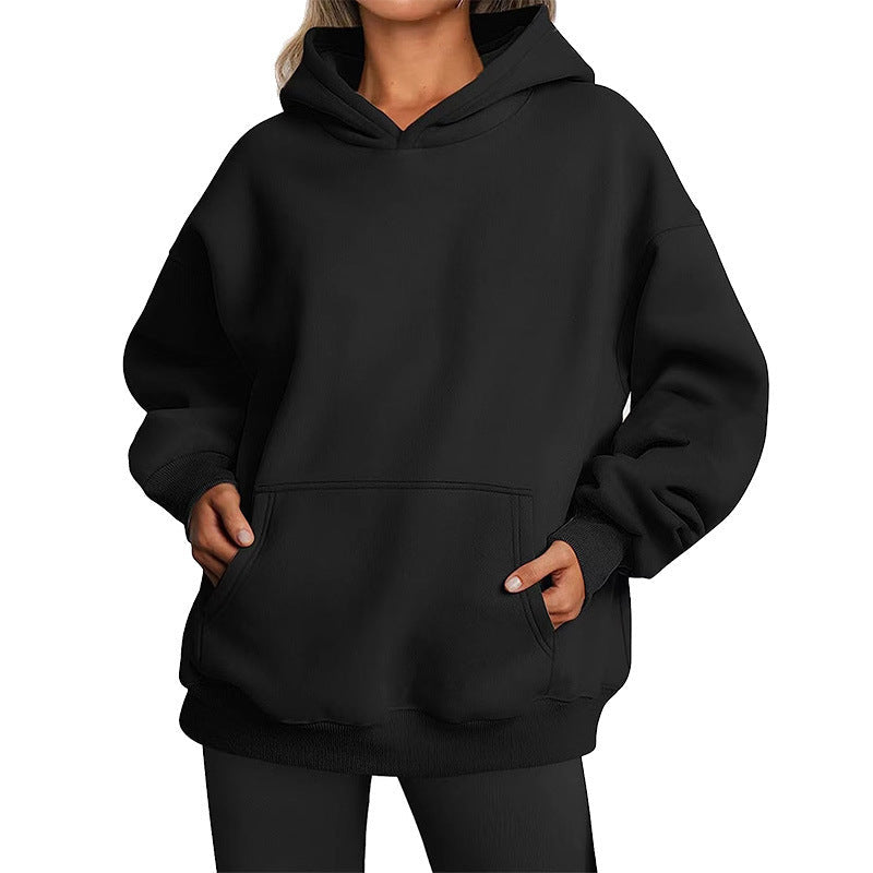 Sweat à capuche oversized pour femmes Echoarchiv