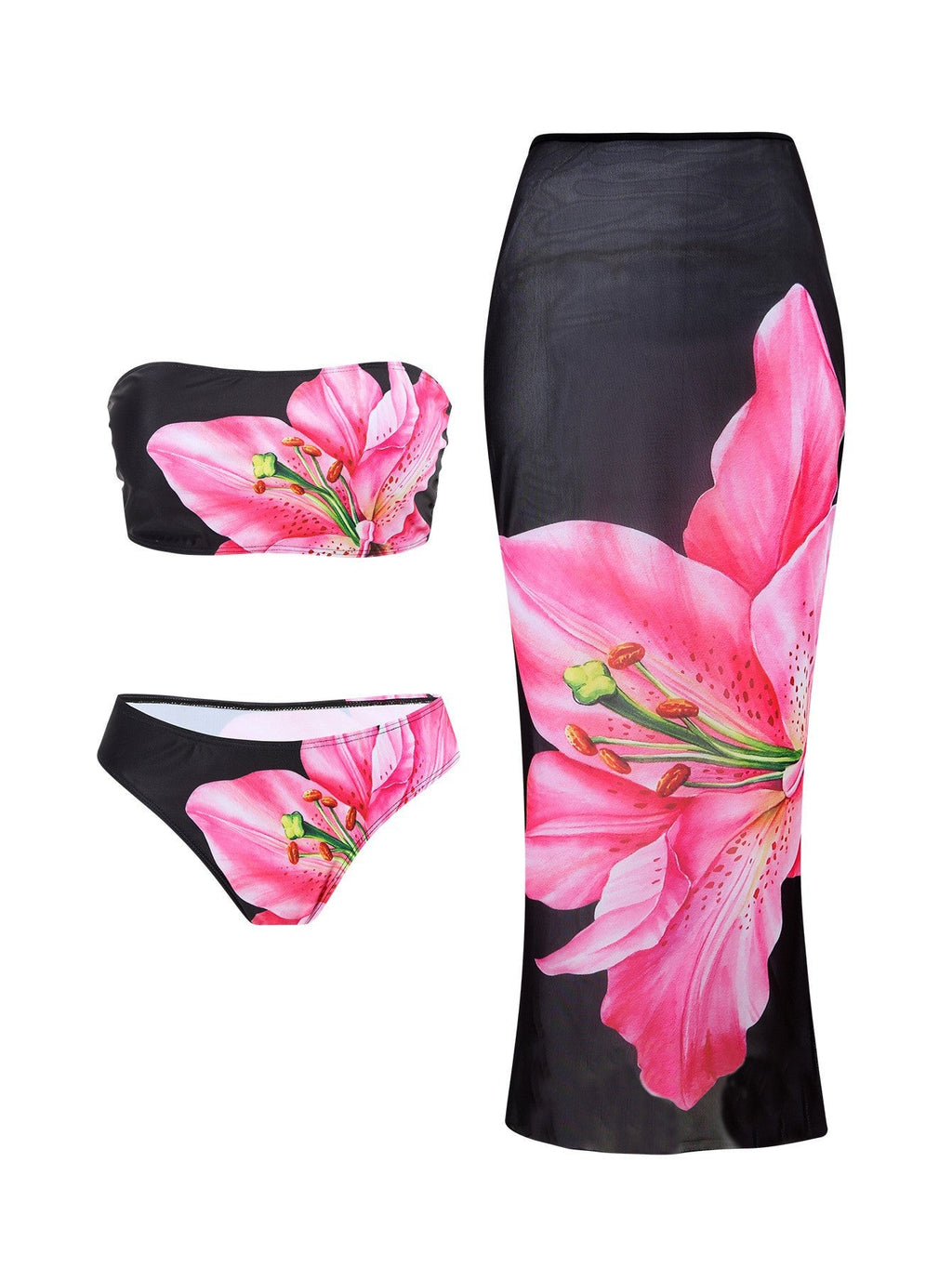 Mode de Plage Élégante pour Femmes avec Motif Floral Echo Archiv