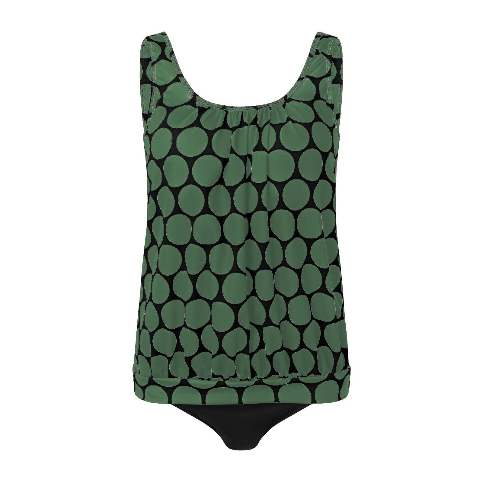 Tankini décontracté pour femmes avec taille haute et coupe élégante R&B