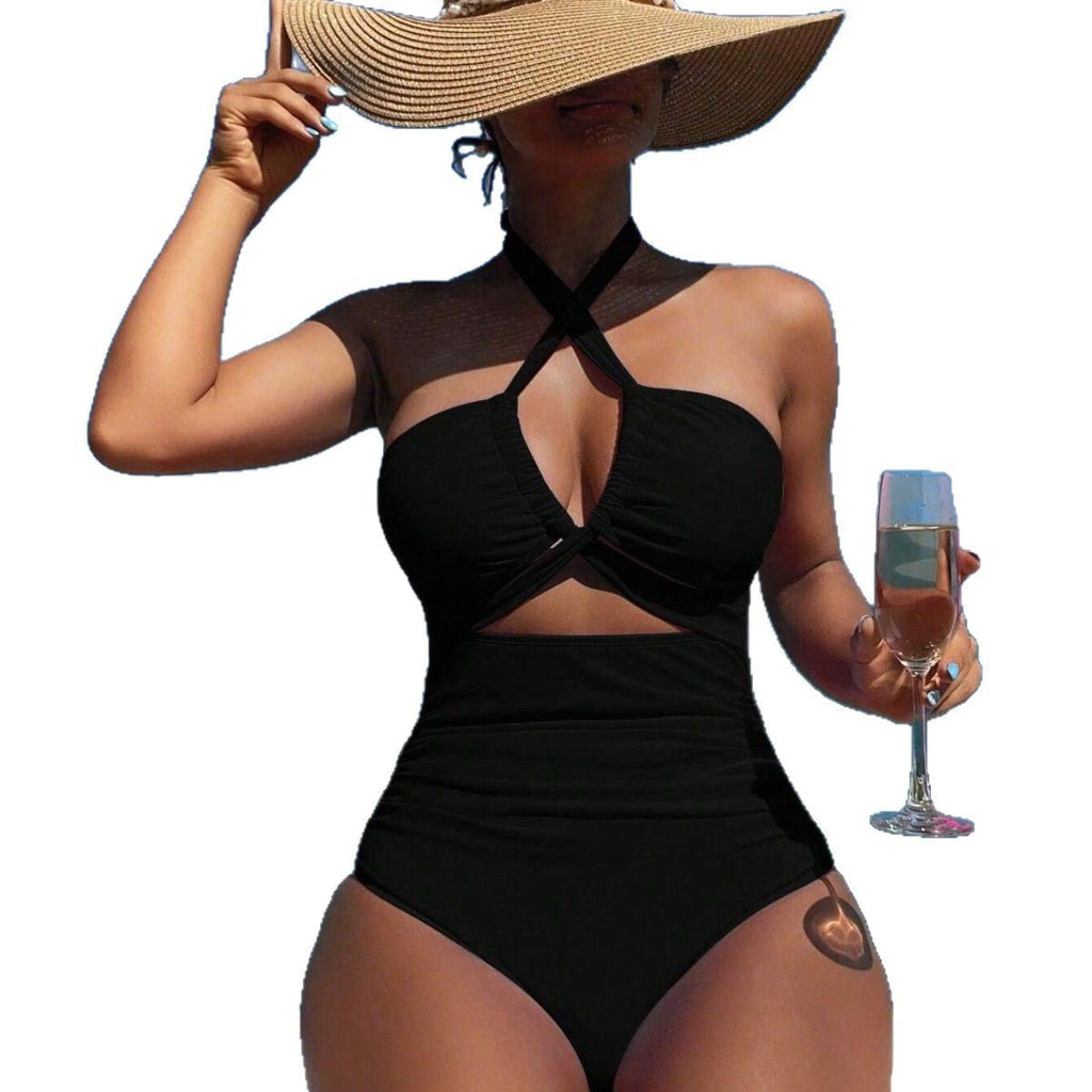 Maillot de bain une pièce élégant pour femmes avec coupe créative Echo Archiv