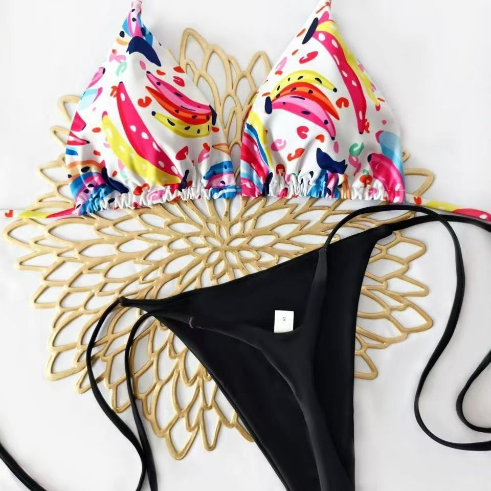Bikini triangle pour femmes avec détail floral Echo Archiv