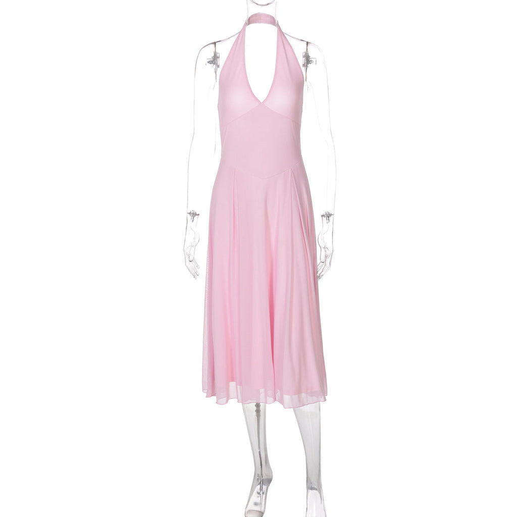 Robe maxi à bretelles pour femmes avec coupe fluide Heidi-Mode