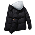 Veste à capuche matelassée pour hommes
