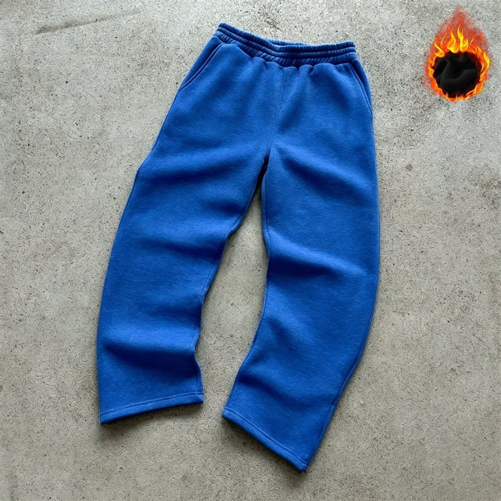Pantalons de survêtement unisexes en molleton avec ceinture de confort élastique, jambe droite et poches latérales Echo Archiv