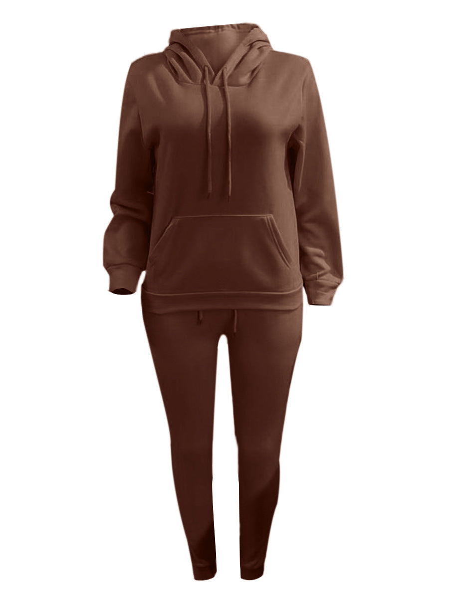 Ensemble de jogging sportif pour hommes avec sweat à capuche, poche kangourou et pantalon de jogging slim Echo Archiv