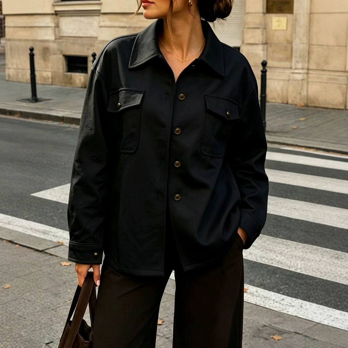 Chemise Overshirt Urbaine Femme