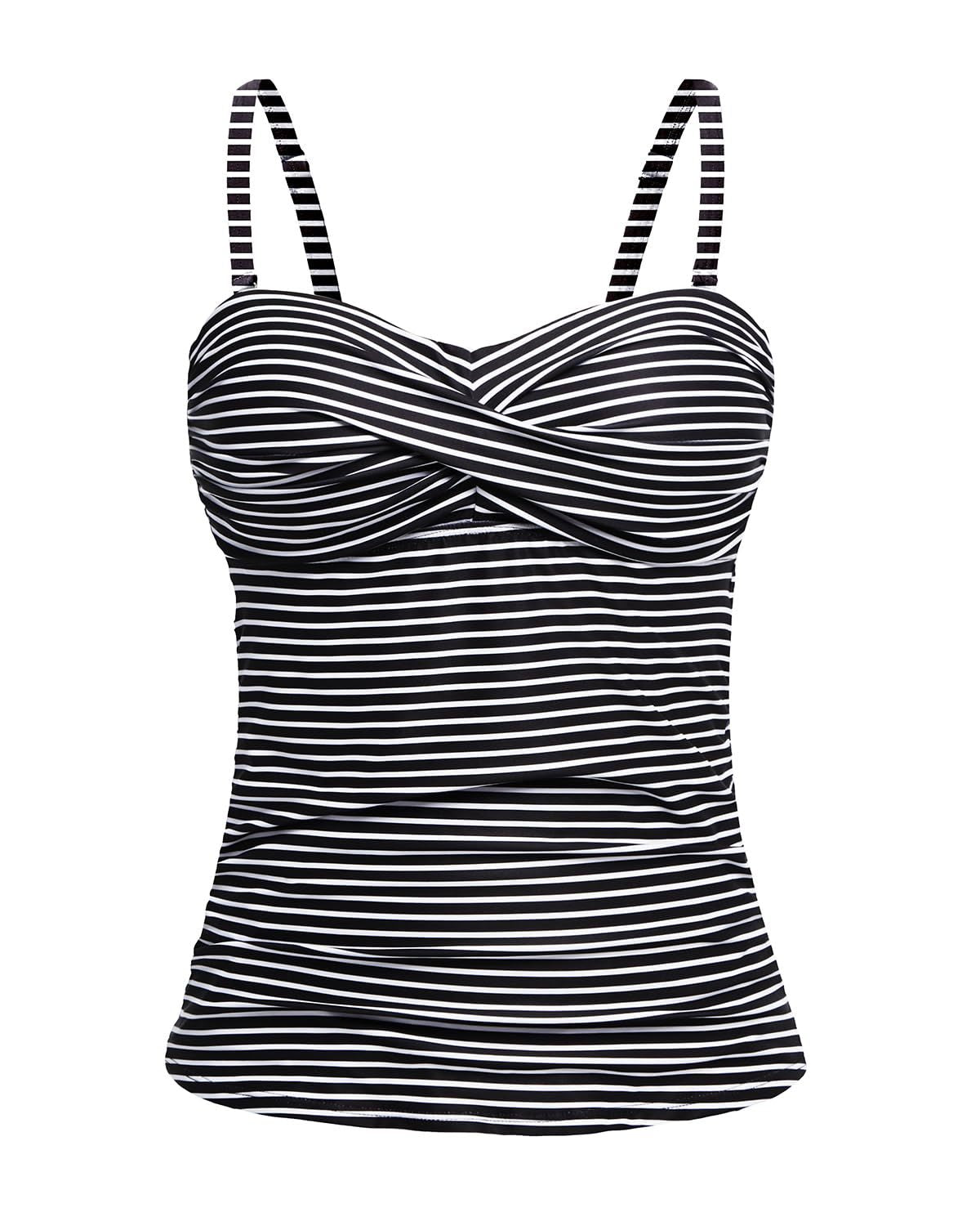 Tankini femme avec un design enroulé élégant R&B