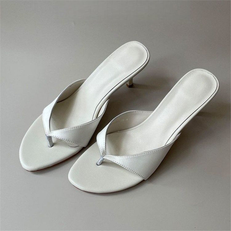 Sandales élégantes à brides pour femmes avec un petit talon R&B