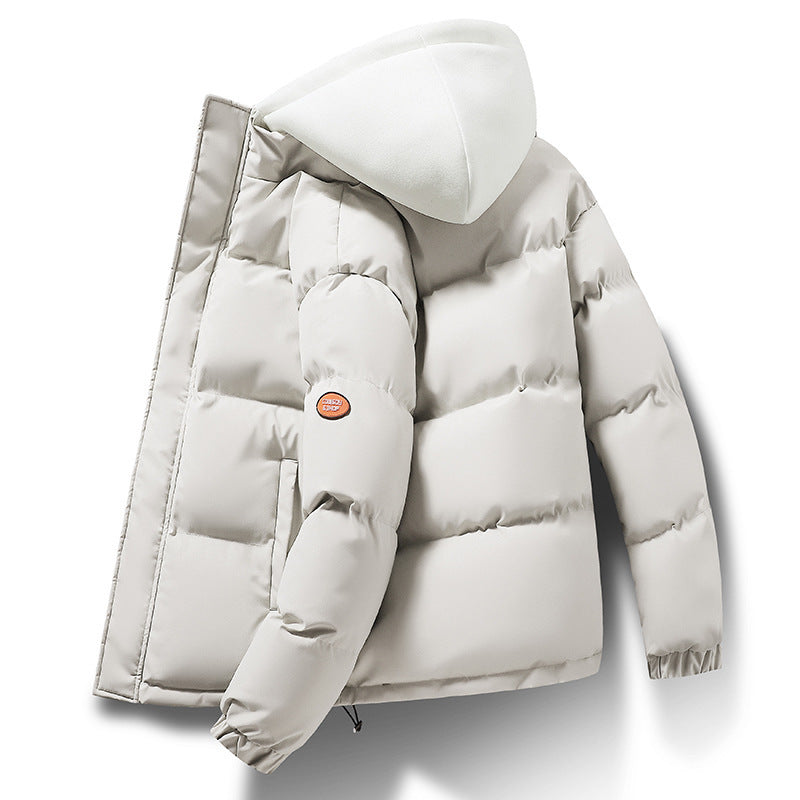 Veste matelassée à capuche pour homme