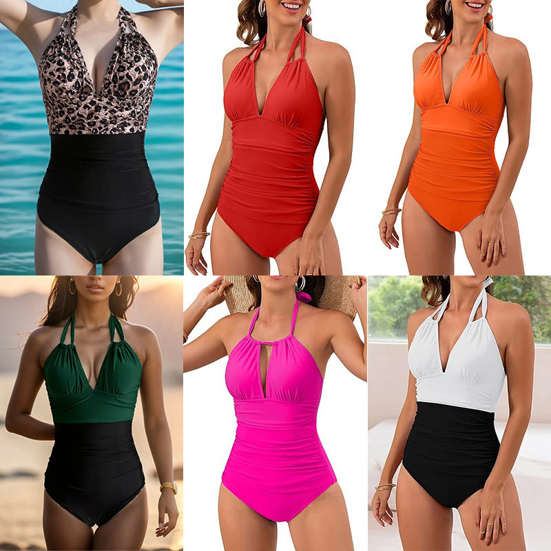 Maillot de bain une pièce élégant de haute qualité pour femme avec un design flatteur à volants Echo Archiv