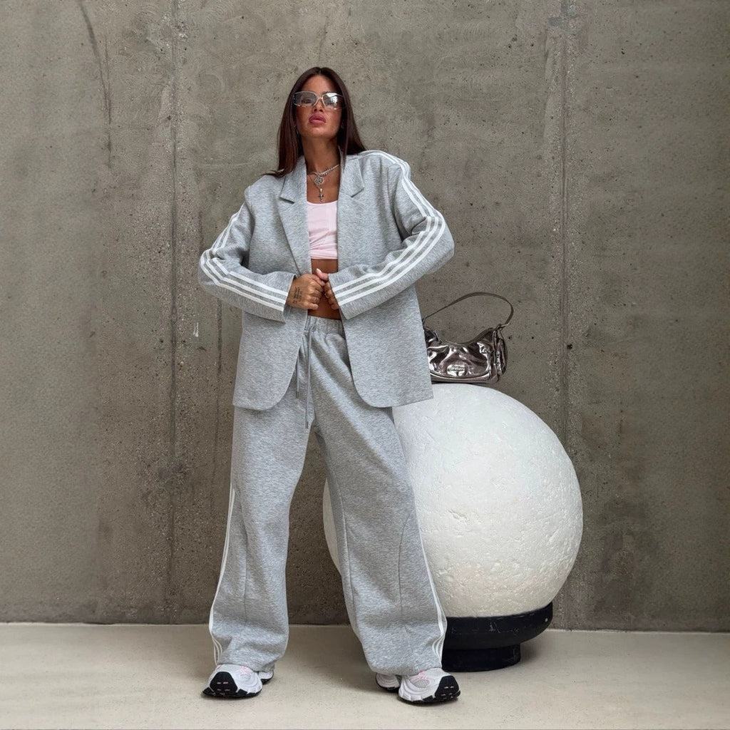 Veste Sweat pour Femmes et Pantalon de Jogging Oversize Echoarchiv