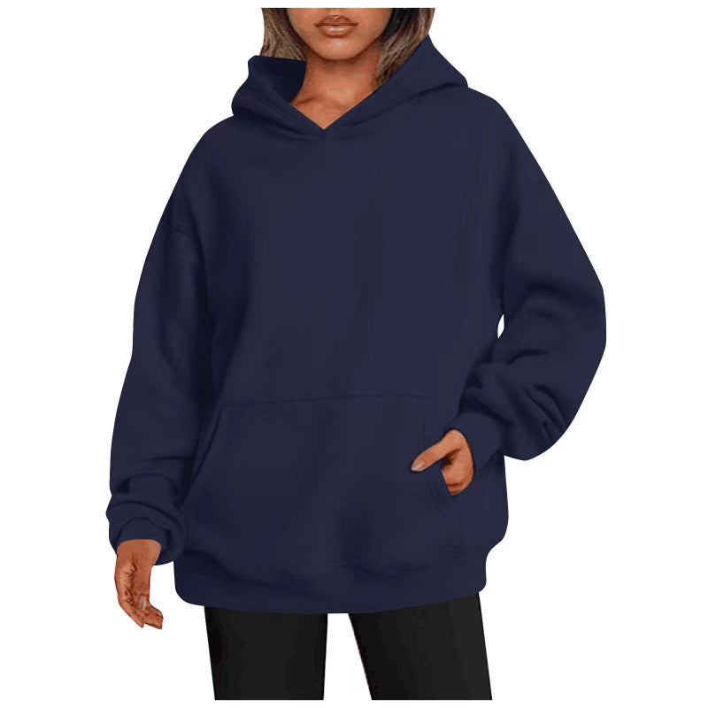 Sweat à capuche oversized pour femmes Echoarchiv