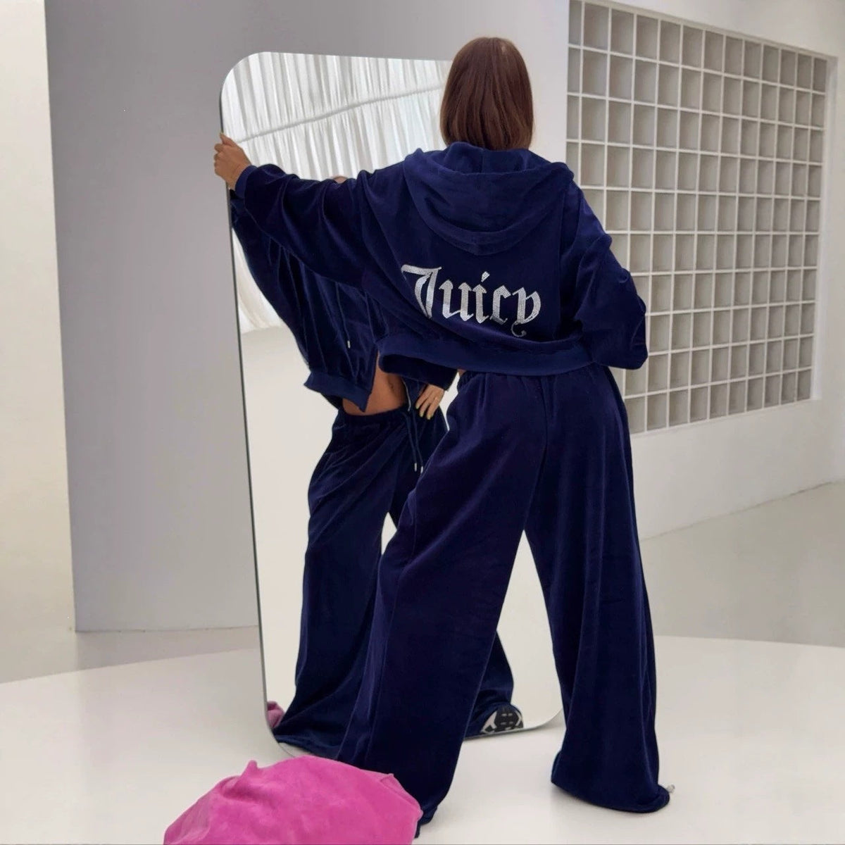 Veste Sweat pour Femmes et Pantalon de Jogging Oversize Echoarchiv