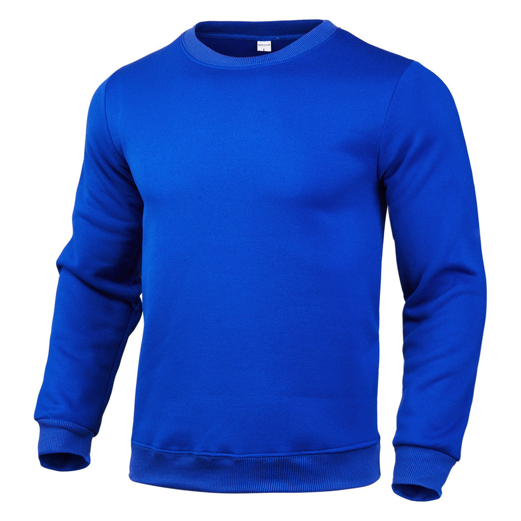 Sweat-shirt classique à col rond pour hommes avec intérieur en polaire douce, ourlet côtelé et coutures renforcées Echo Archiv