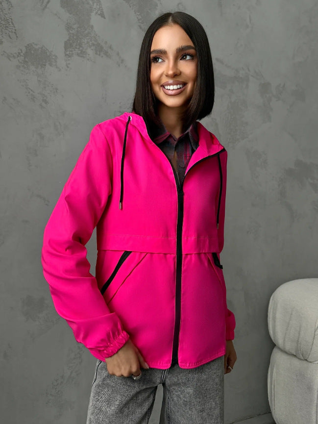 Veste coupe-vent légère pour femmes