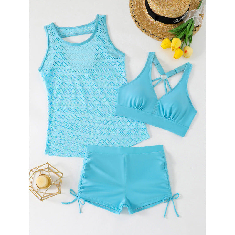 Ensemble Tankini Femme avec motif tendance et short confortable R&B