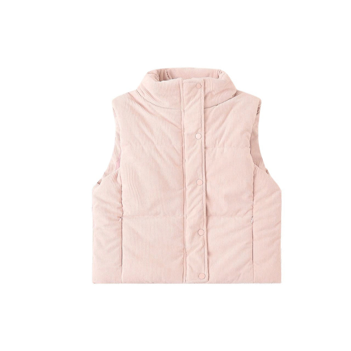 Gilet d'isolation à cordon pour femmes avec col montant et patte à pressions Echo Archiv