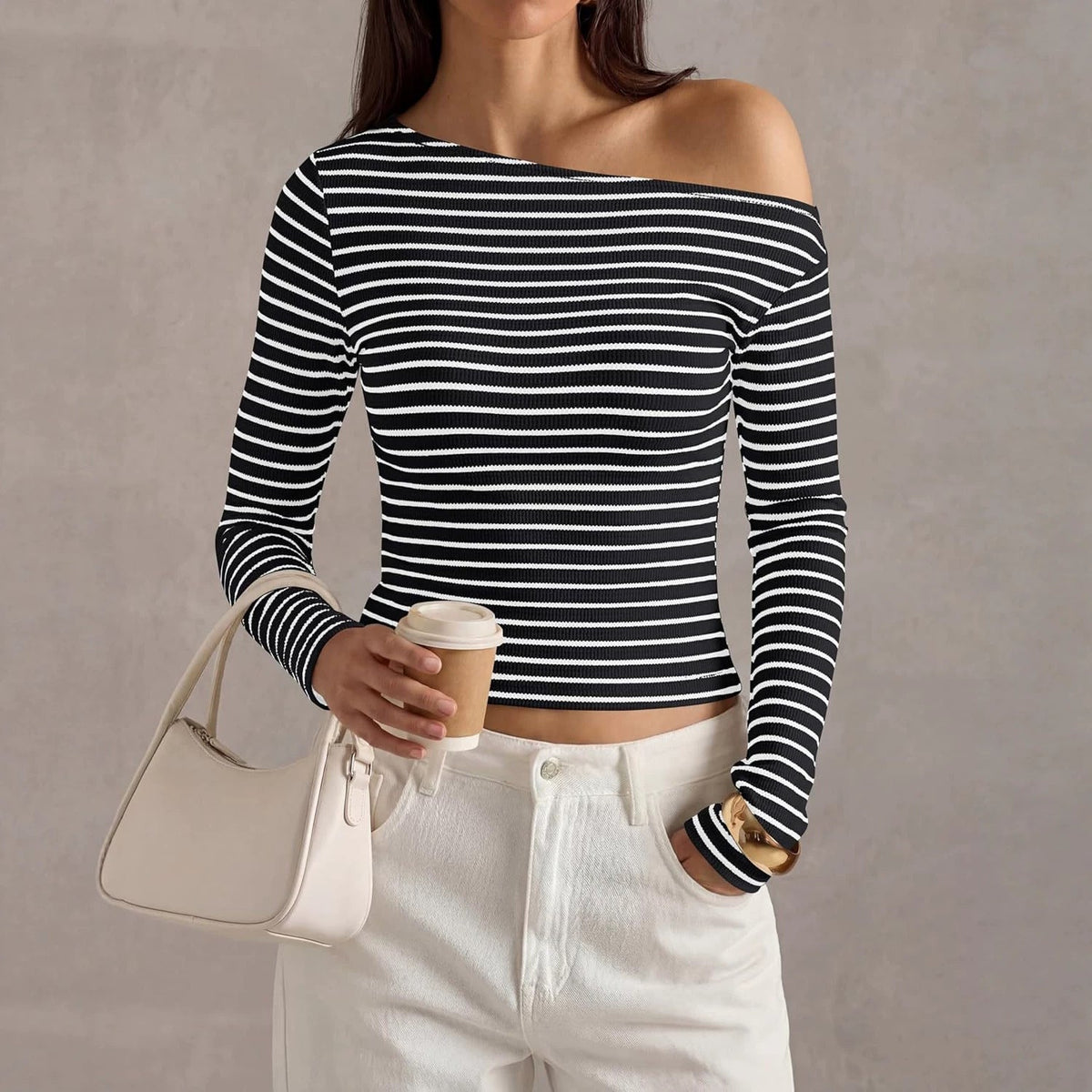 Chemise à manches longues pour femmes