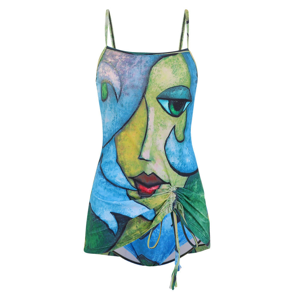 Tenue de Plage Artistique pour Femmes Echo Archiv