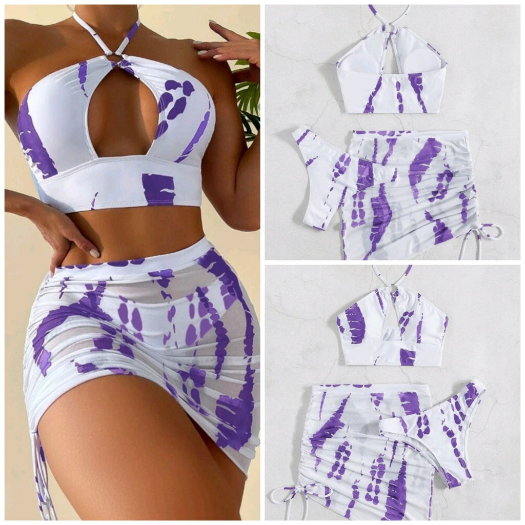 Ensemble Crop-Top et Jupe Femme Echo Archiv
