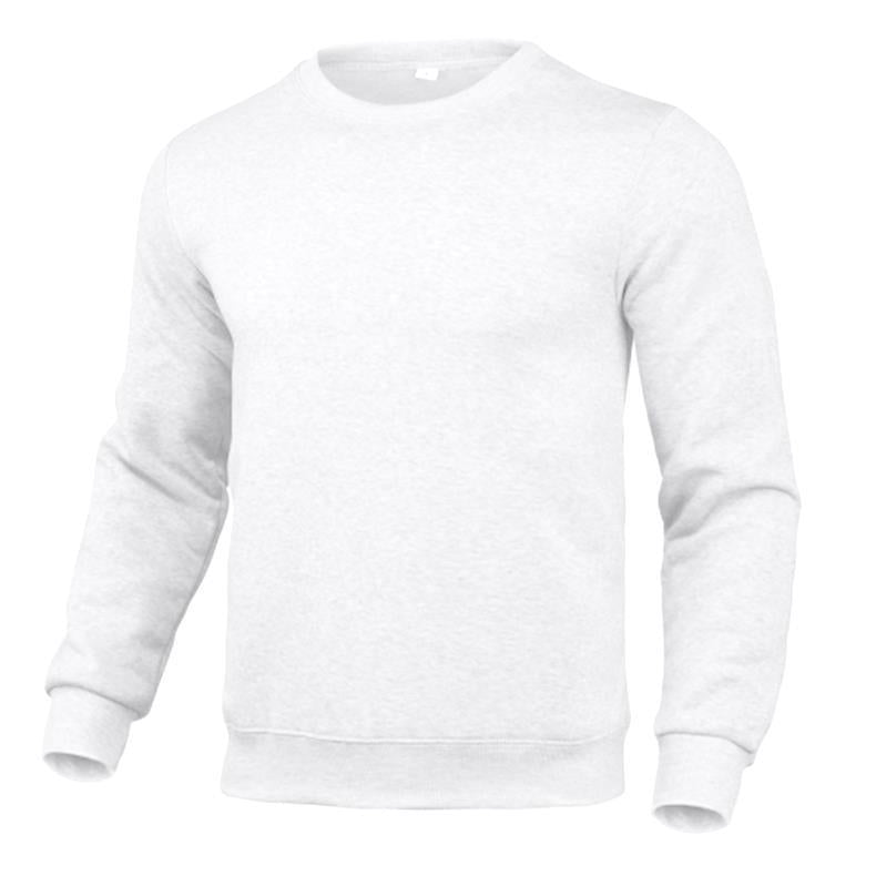 Sweat-shirt classique à col rond pour hommes avec intérieur en polaire douce, ourlet côtelé et coutures renforcées Echo Archiv
