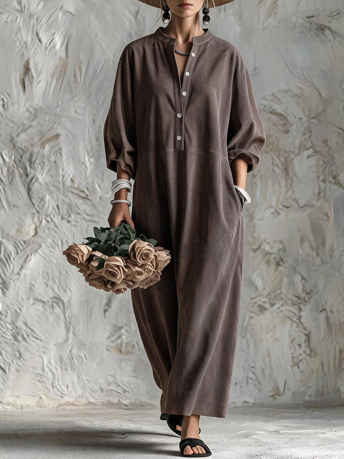 Robe Maxi Décontractée Femme