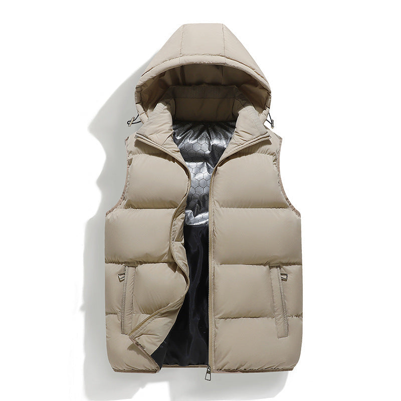 Veste Matelassée pour Hommes avec Capuche