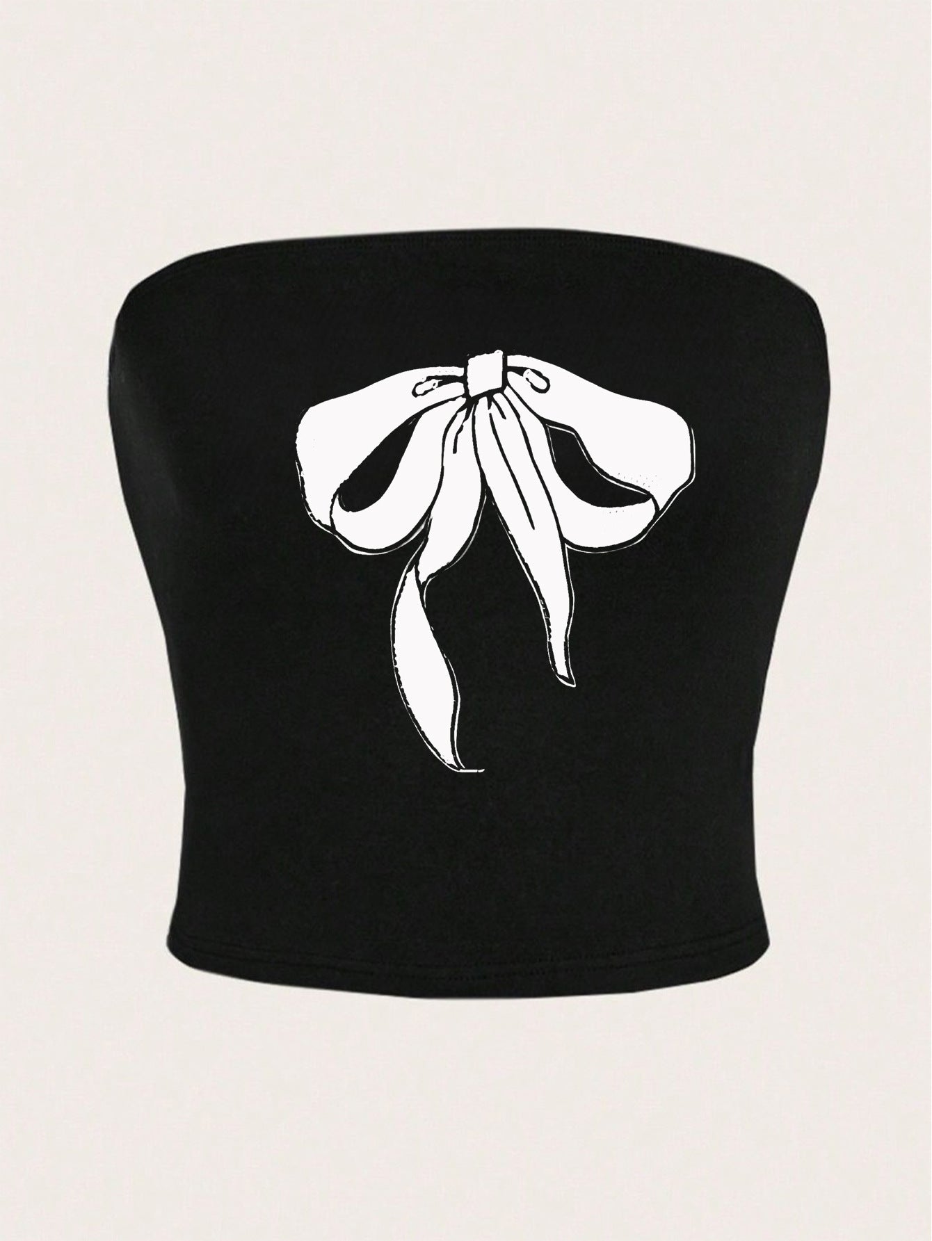 Haut bandeau pour femmes avec motif fruité et coupe ajustée R&B