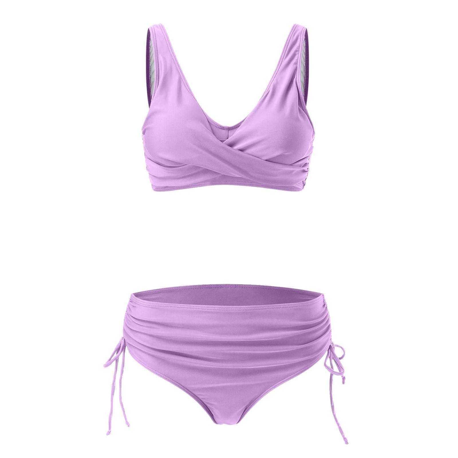 Ensemble de bikini wrap haut de gamme pour femmes avec culotte réglable R&B