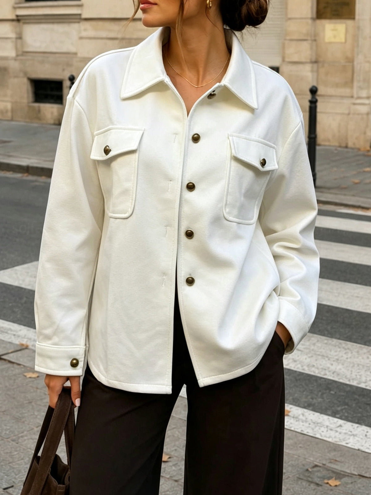 Chemise Overshirt Urbaine Femme