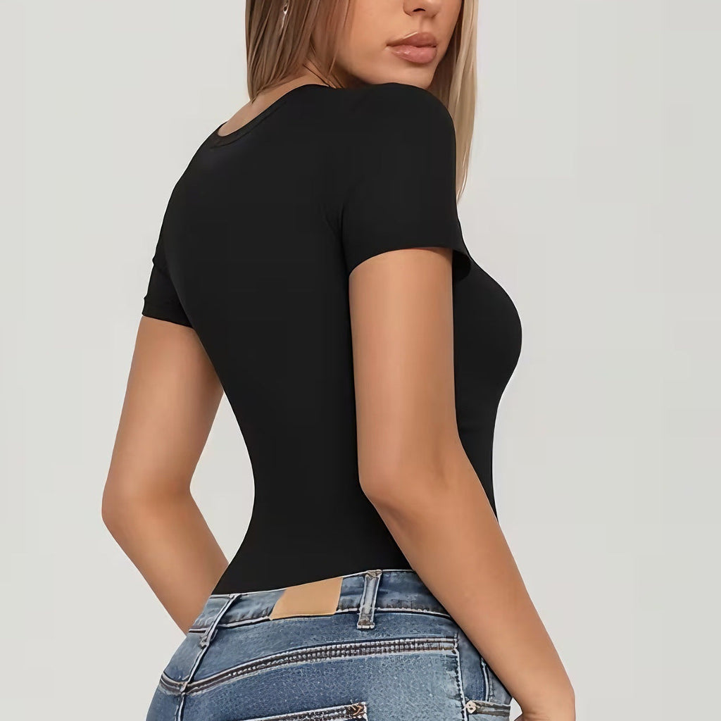 Body Femme avec décolleté en V profond R&B