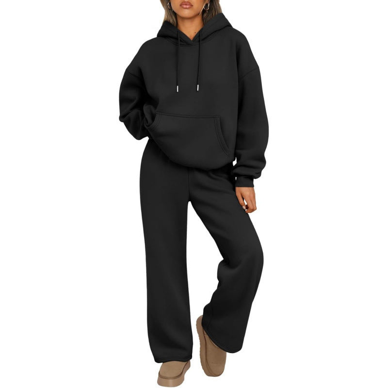 Ensemble de jogging surdimensionné confortable pour femmes Echoarchiv