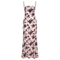 Robe Maxi Élégante pour Femmes avec Imprimé Floral et Bretelles Fines Heidi-Mode
