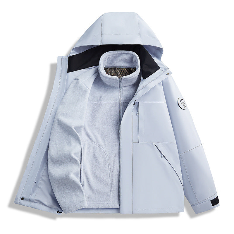 Veste d'extérieur imperméable pour homme
